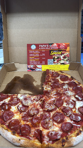 Photo of Papa's Subs & Pizza Holly Springs - 511 N Main St, Holly Springs, NC 27540