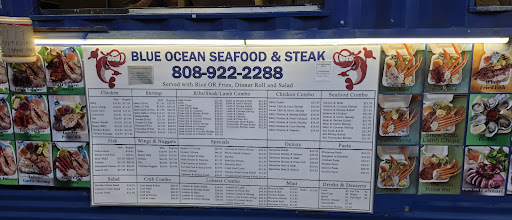 Photo of Blue Ocean Seafood & Steak - 2449 Kūhiō Ave., Honolulu, HI 96815