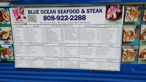 Photo of Blue Ocean Seafood & Steak - 2449 Kūhiō Ave., Honolulu, HI 96815