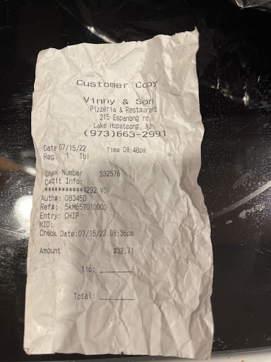 Photo of Vinny & Son Pizzeria & Italian Restaurant (Lake Hopatcong) - 215 Espanong Rd, Lake Hopatcong, NJ 07849