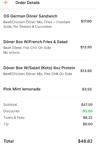 Photo of The Naughty Doner Co - 181 Snelling Ave N, St Paul, MN 55104