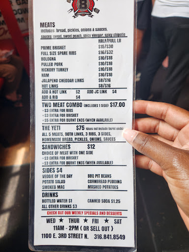 Photo of Station 8 BBQ - 1100 E 3rd St N, Wichita, KS 67214