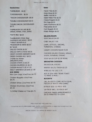 Photo of Medina Cafe - 109 Water St W, Medina, ND 58467