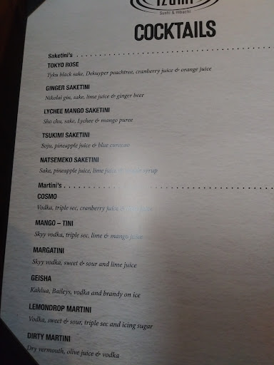 Photo of Izumi Sushi & Hibachi - 2612 8th Ave SW, Jamestown, ND 58401