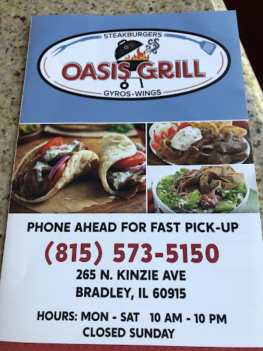 Photo of Oasis Grill - 265 N Kinzie Ave, Bradley, IL 60915