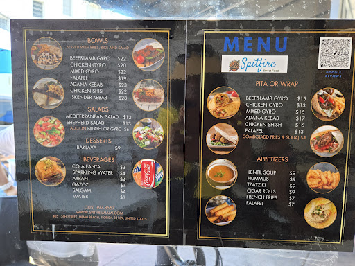 Photo of Spitfire-Turkish Mediterranean Halal Food Restaurant - 405 15th St, Miami Beach, FL 33139