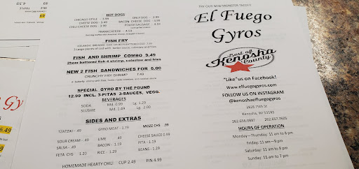Photo of El Fuego Gyros - 2828 75th St, Kenosha, WI 53143