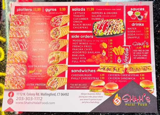 Photo of Shah's Halal Food, Wallingford - 1112 N Colony Rd #8, Wallingford, CT 06492