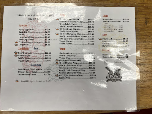 Photo of Rafi's Gyro Loco - 323 Main St, Highland Falls, NY 10928