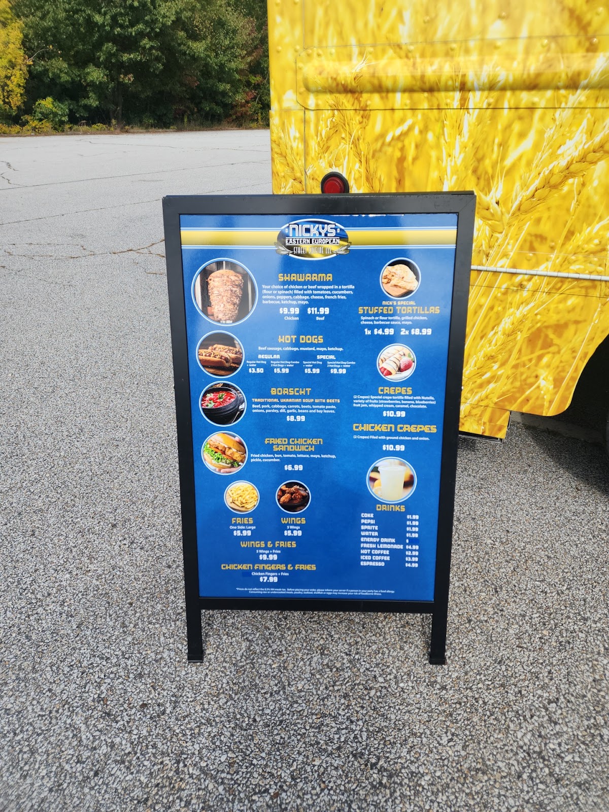 Photo of Nickys Eastern European Food Truck - 1371 Hooksett Rd, Hooksett, NH 03106
