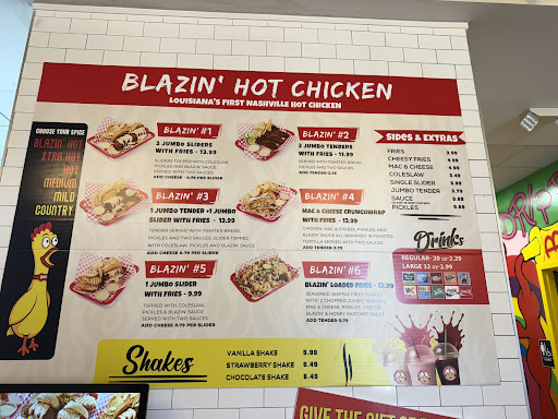 Photo of Food Restaurant - Blazin' Hot Chicken - 2211b Ryan St, Lake Charles, LA 70601