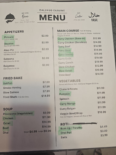 Photo of Calypso Cuisine🇹🇹🇬🇾 - 1523 Ave D, Fort Pierce, FL 34950