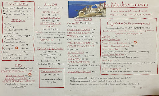 Photo of The Mediterranean - 1147 N Memorial Dr, Lancaster, OH 43130