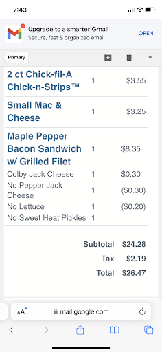 Photo of Chick-fil-A - 1138 MS-15, Laurel, MS 39440