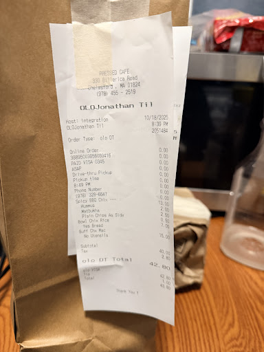 Photo of Pressed Cafe - 330 Billerica Rd, Chelmsford, MA 01824