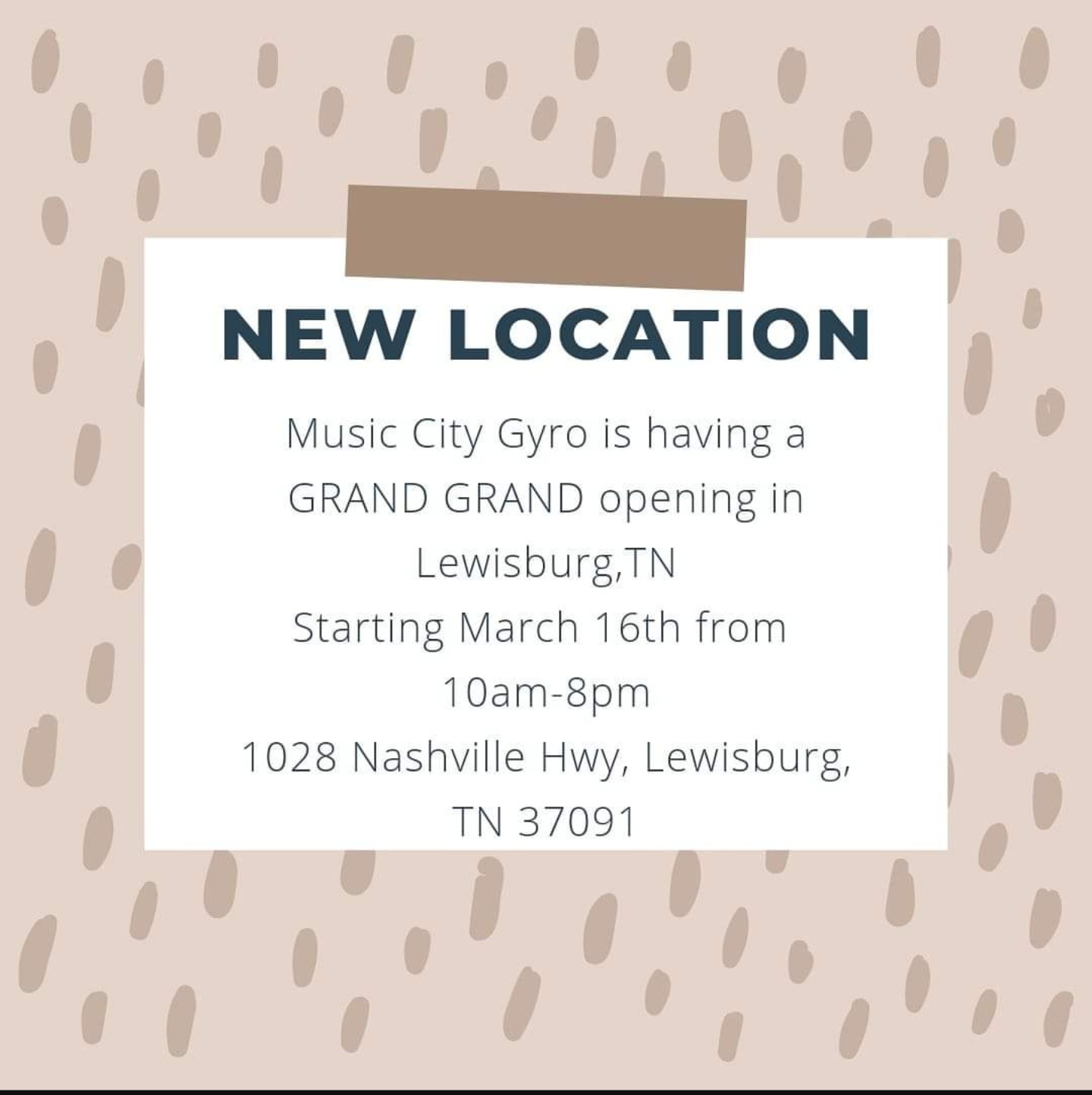 Photo of Music City Gyro - Lewisburg, TN 37091