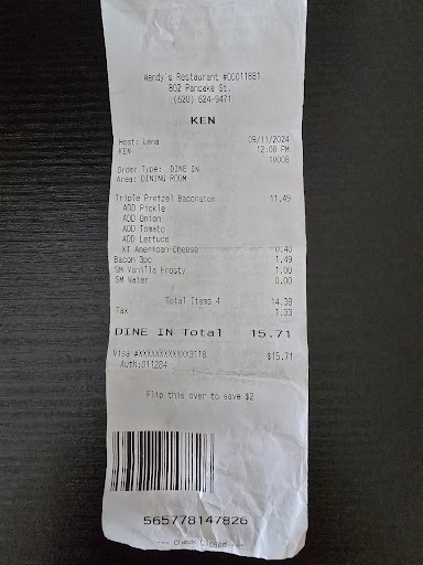 Photo of Wendy's - 802 E Pancake Blvd, Liberal, KS 67901