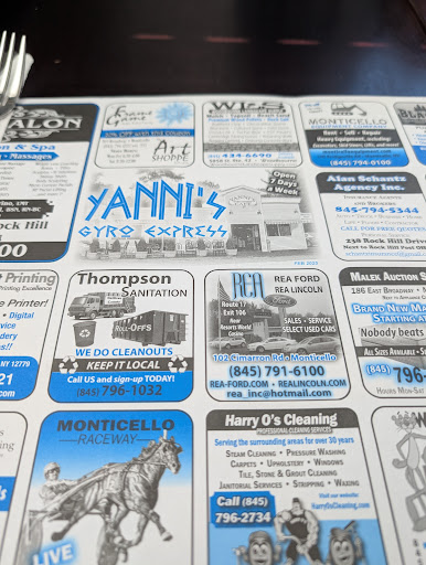 Photo of Yanni's Gyro Express - 28 Pleasant St, Monticello, NY 12701