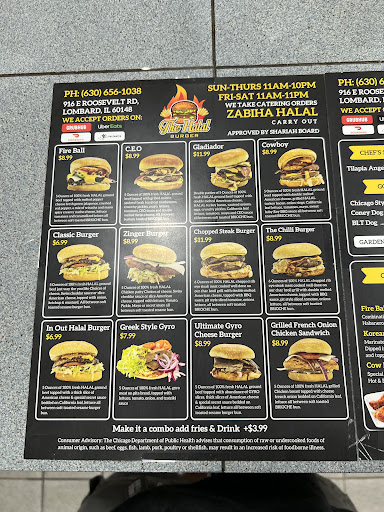 Photo of The Halal Burger - 916 E Roosevelt Rd, Lombard, IL 60148