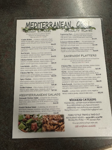 Photo of Mediterranean Grill & Cafe - 1031 U St, Fresno, CA 93721