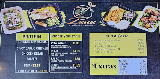 Photo of Zeus Fresh Mediterranean - 1456 E North Ave Ste 103, Fresno, CA 93725