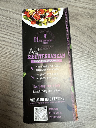 Photo of Mediterranean Spice - 1401 Park St, Paso Robles, CA 93446