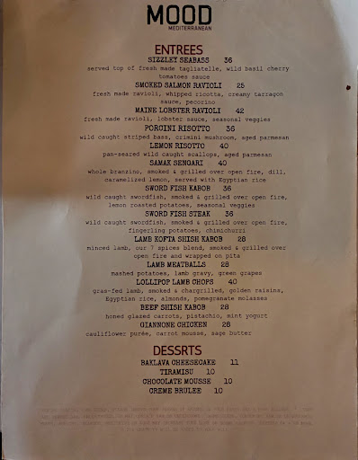 Photo of Mood Restaurant & Cafe - 115 Salem St, Boston, MA 02113