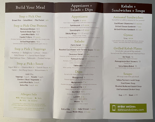 Photo of Dates and Olives - 28 N Main St, Natick, MA 01760