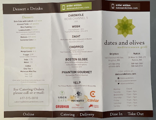 Photo of Dates and Olives - 28 N Main St, Natick, MA 01760