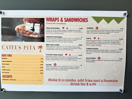 Photo of Cateus Pita Arabian Grill - 7627 Cass St, Omaha, NE 68114