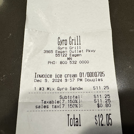 Photo of Mediterranean Gyro Grill - 3965 Eagan Outlets Pkwy, Eagan, MN 55122