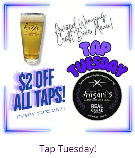 Photo of Ansari's Mediterranean Grill & Craft Beer Lounge - 1960 Rahncliff Ct, Eagan, MN 55122