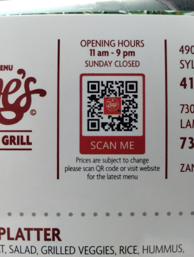 Photo of Zanes Lebanese Grill (Bedford) - 7300 Secor Rd Suite 11, Lambertville, MI 48144