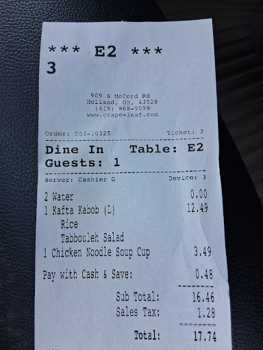 Photo of Grape Leaf Diner - 909 S McCord Rd, Holland, OH 43528