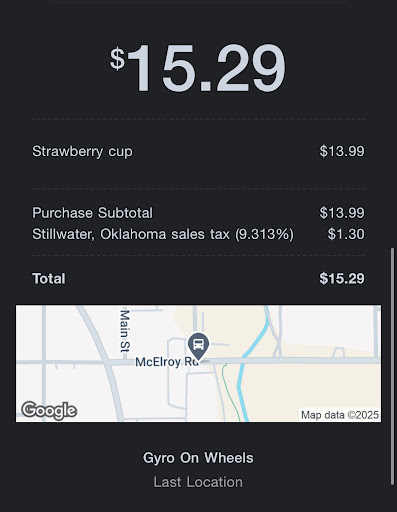 Photo of Gyro On Wheels - 401 E McElroy Rd, Stillwater, OK 74075