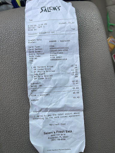 Photo of Salem's Fresh Eats - 5635 14th St W, Bradenton, FL 34207