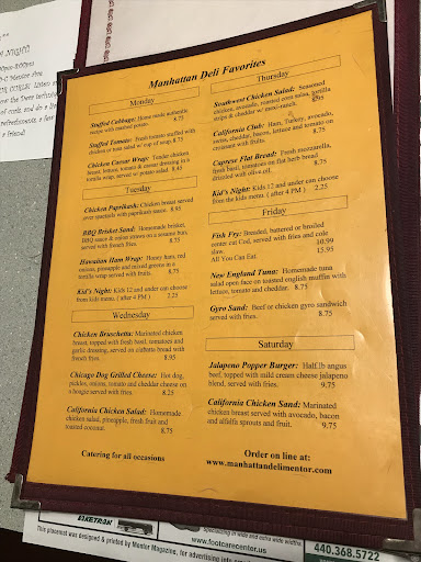 Photo of Manhattan Deli - 8900 Mentor Ave # A, Mentor, OH 44060