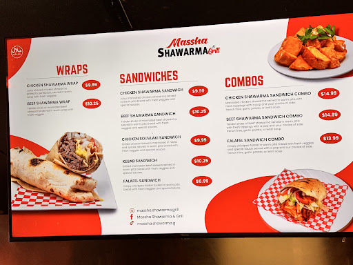 Photo of Massha Shawarma Grill - 540 Ouellette Ave, Windsor, ON N9A 1B7, Canada
