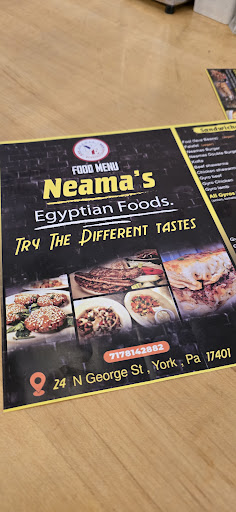 Photo of Neama's Egyptian Food - 24 N George St, York, PA 17401