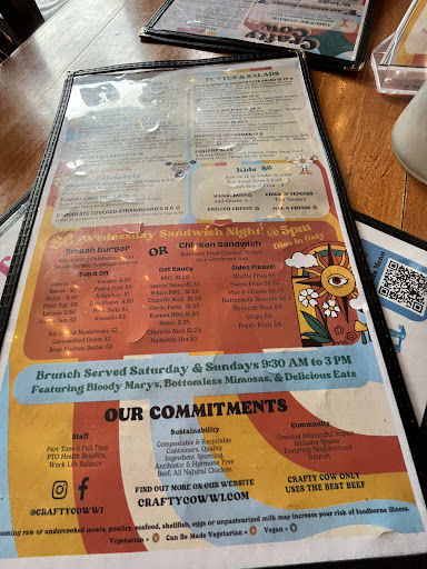 Photo of Crafty Cow - Burgers & Fried Chicken - 6519 W North Ave, Wauwatosa, WI 53213