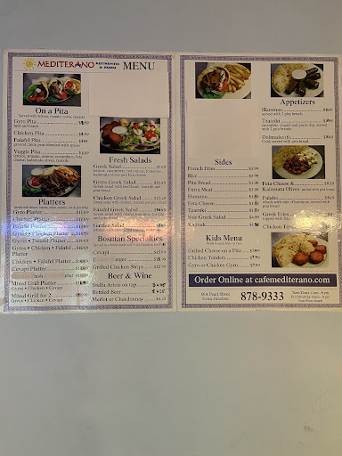 Photo of Cafe Mediterano - 60A Pearl St, Essex Junction, VT 05452