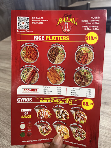Photo of Naz's Halal Food - Hamilton - 541 NJ-33, Hamilton Township, NJ 08619