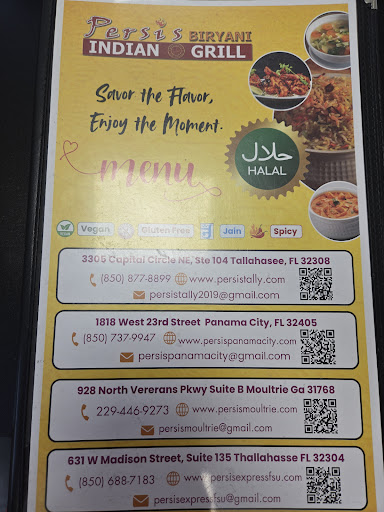 Photo of Persis Biryani Indian Grill - 928 N Veterans Pkwy b, Moultrie, GA 31768