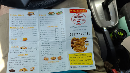 Photo of Indy steak fish & chicken - 300 W Memorial Dr, Muncie, IN 47302