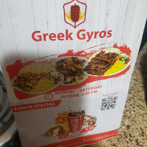 Photo of GREEK GYROS - 1301 Memorial Blvd, Murfreesboro, TN 37129