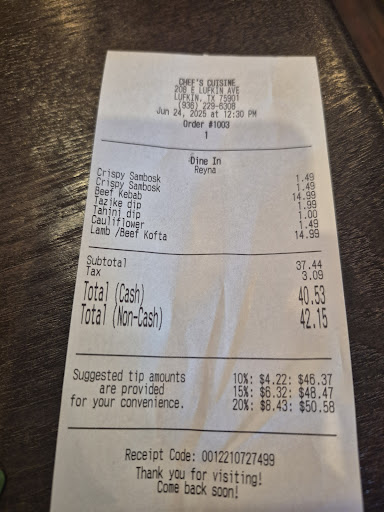 Photo of Chef’s Cuisine - 208 E Lufkin Ave, Lufkin, TX 75901