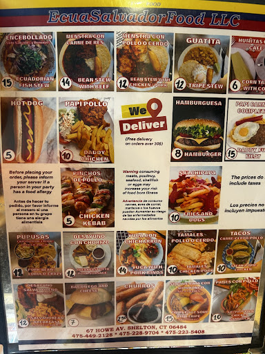 Photo of EcuaSalvador Fast Food - 282 S Main St, Naugatuck, CT 06770