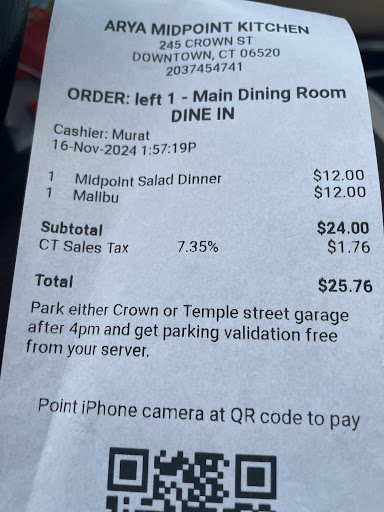 Photo of Midpoint Istanbul Fine Dining - 245 Crown St, New Haven, CT 06511