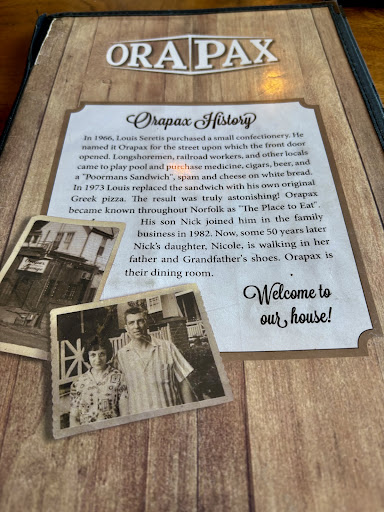 Photo of Orapax Restaurant and Bar - 1300 Redgate Ave, Norfolk, VA 23507