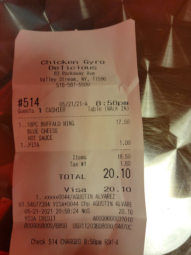 Photo of Chicken Gyro Delicious - 83 Rockaway Ave, Valley Stream, NY 11580